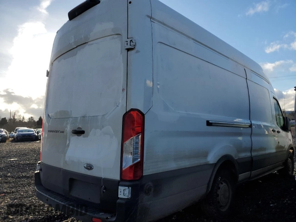 2019 Ford Transit Cargo with VIN 1FTBW3XM7KKA39855, listed as a Copart auction lot 85120994 with 121,522 mi miles and Salvage Title. Bid and sale history available at DreamBid. Image 3.