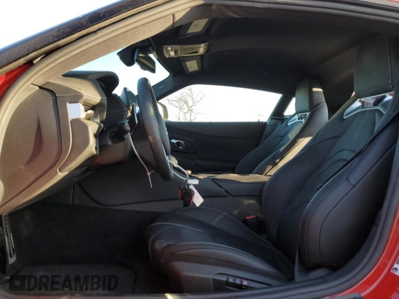 2024 Toyota Supra 3.0 with VIN WZ1DB0G0XRW067010, listed as a Copart auction lot 46919905 with 6,381 mi miles and Salvage title. Bid and sale history available at DreamBid. Image 7.