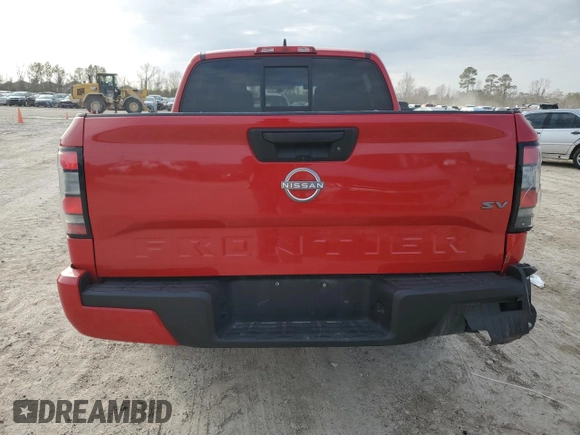 2022 Nissan Frontier Pro-X with VIN 1N6ED1EJ1NN639528, listed as a Copart auction lot 45514865 with 56,559 mi miles and Salvage title. Bid and sale history available at DreamBid. Image 6.