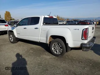 2017 GMC Canyon 4WD SLT with VIN 1GTP6DE18H1197673, listed as a Copart auction lot 79875594 with 182,138 mi miles and Salvage Title. Bid and sale history available at carsss.com. Image 2.