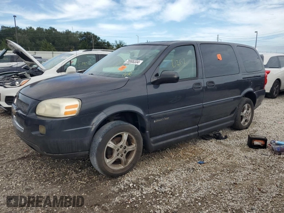 2008 Chevrolet Uplander LS with VIN 1GNDV23158D197231, listed as a Copart auction lot 78995334 with 0 mi miles and Non Repairable. Bid and sale history available at carsss.com. Image 1.