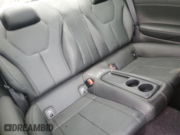 2017 Infiniti Q60 2.0t with VIN JN1CV7EL1HM320865, listed as a Copart auction lot 50822425 with 42,934 mi miles and Salvage Title. Bid and sale history available at DreamBid. Image 10.