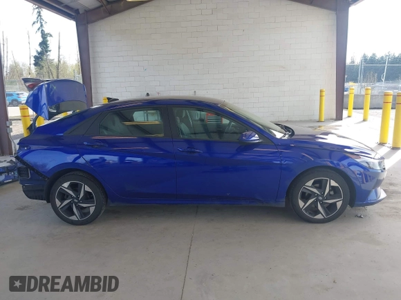 2023 Hyundai Elantra SEL with VIN KMHLS4AG6PU410441, listed as a IAAI auction lot 42000566 with 47,103 mi miles and . Bid and sale history available at DreamBid. Image 14.