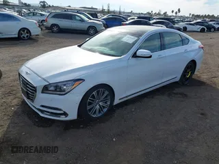 2018 Genesis G80 3.8L z VIN KMHGN4JE9JU216176, wystawiony jako IAAI lot #40976135 z przebiegiem 50 530 mil mil oraz . Historia ofert i sprzedaży dostępna na DreamBid. Obrazek 18.