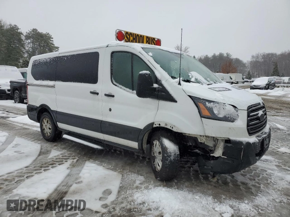 2019 Ford Transit XL z VIN 1FMZK1YM3KKB45079, wystawiony jako Copart lot #43816445 z przebiegiem 43 180 mil mil oraz Szkoda całkowita • Salvage title. Historia ofert i sprzedaży dostępna na DreamBid. Obrazek 4.