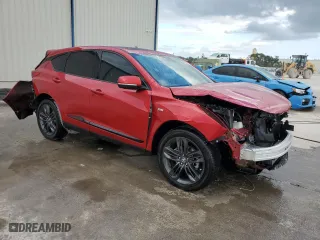 2024 Acura RDX w/A-Spec Package with VIN 5J8TC2H67RL018209, listed as a Copart auction lot 80133514 with 11,323 mi miles and Salvage Title. Bid and sale history available at carsss.com. Image 4.