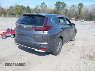 2021 Honda CR-V EX with VIN 2HKRW2H5XMH640257, listed as a IAAI auction lot 41656618 with 1 mi miles. Bid and sale history available at carsss.com. Image 4.