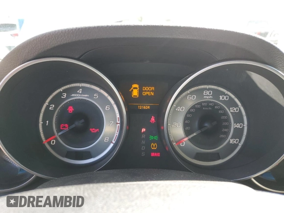 2012 Acura MDX with VIN 2HNYD2H26CH507620, listed as a Copart auction lot 52337315 with 121,624 mi miles and Salvage title. Bid and sale history available at DreamBid. Image 9.