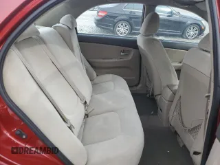 2008 Kia Spectra SX with VIN KNAFE121385554846, listed as a Copart auction lot 42045805 with 175,781 mi miles and Salvage Title. Bid and sale history available at carsss.com. Image 10.