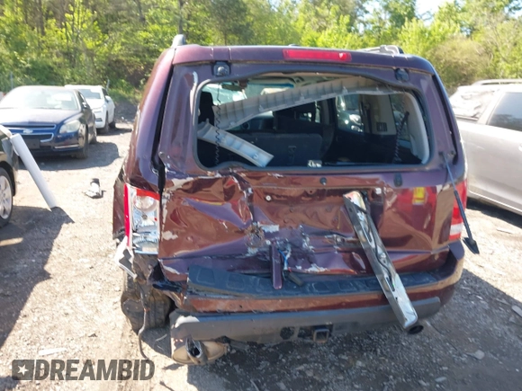 2009 Honda Pilot EX with VIN 5FNYF48429B011466, listed as a IAAI auction lot 41984812 with 162,664 mi miles. Bid and sale history available at carsss.com. Image 6.