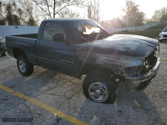 2001 Dodge Ram 1500 with VIN 1B7HF16YX1S651985, listed as a Copart auction lot 79916294 with 0 mi miles and Salvage Title. Bid and sale history available at carsss.com. Image 4.