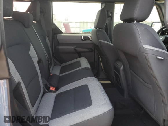 2023 Ford Bronco with VIN 1FMEE5DP0PLB17111, listed as a Copart auction lot 53201215 with 26,093 mi miles and Salvage Title. Bid and sale history available at DreamBid. Image 11.