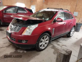 2015 Cadillac SRX Premium Collection with VIN 3GYFNGE34FS629506, listed as a IAAI auction lot 41380586 with 186,672 mi miles. Bid and sale history available at carsss.com. Image 17.
