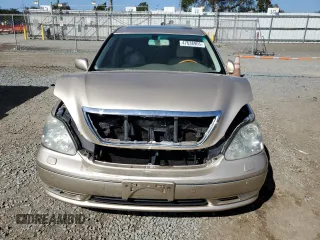 2004 Lexus LS 430 with VIN JTHBN36FX40145882, listed as a Copart auction lot 47638905 with 161,238 mi miles and Salvage Title. Bid and sale history available at DreamBid. Image 5.