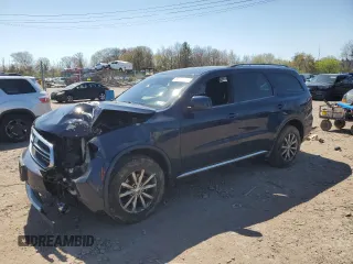 2017 Dodge Durango SXT with VIN 1C4RDJAG6HC937460, listed as a Copart auction lot 53432745 with 135,383 mi miles and Salvage Title. Bid and sale history available at DreamBid. Image 1.