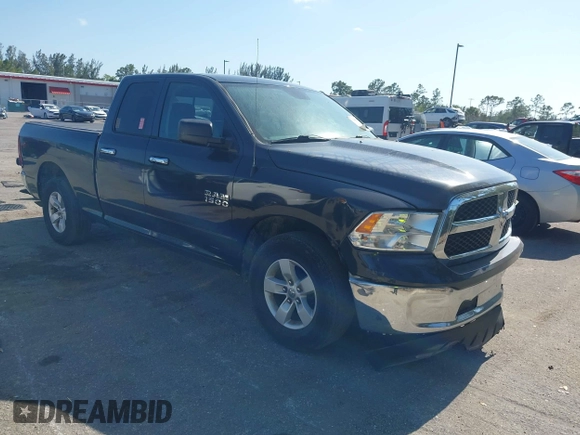 2018 Ram 1500 SLT z VIN 1C6RR6GG2JS303880, wystawiony jako IAAI lot #42138224 z przebiegiem 120 533 mil mil oraz . Historia ofert i sprzedaży dostępna na DreamBid. Obrazek 1.