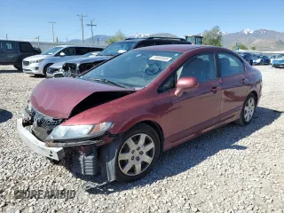 2009 Honda Civic LX z VIN 19XFA16549E025794, wystawiony jako Copart lot #58065805 z przebiegiem 193 365 mil mil oraz Szkoda całkowita • Salvage title. Historia ofert i sprzedaży dostępna na DreamBid. Obrazek 1.