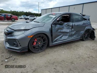 2018 Honda Civic Type R Touring z VIN SHHFK8G73JU203326, wystawiony jako Copart lot #69673394 z przebiegiem 80 339 mil mil oraz Nie do naprawy • Non repairable. Historia ofert i sprzedaży dostępna na DreamBid. Obrazek 1.