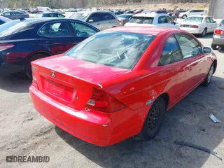 2003 Honda Civic LX with VIN 1HGEM22553L061430, listed as a IAAI auction lot 41890162 with 208,381 mi miles. Bid and sale history available at carsss.com. Image 4.