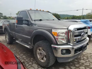 2012 Ford F-350 XL with VIN 1FTRF3B61CEC81287, listed as a Copart auction lot 63963184 with Not Provided miles and Salvage Title. Bid and sale history available at DreamBid. Image 4.