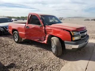 2006 Chevrolet Silverado 1500 LS with VIN 1GCEC14V36Z247879, listed as a Copart auction lot 83924874 with 174,748 mi miles and Salvage Title. Bid and sale history available at carsss.com. Image 4.