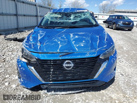 2024 Nissan Sentra SV with VIN 3N1AB8CV0RY375199, listed as a Copart auction lot 50253055 with 11,557 mi miles and Salvage Title. Bid and sale history available at DreamBid. Image 5.