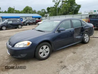 2011 Chevrolet Impala LT Fleet with VIN 2G1WG5EK2B1167375, listed as a Copart auction lot 56017575 with 208,794 mi miles and Salvage title. Bid and sale history available at DreamBid. Image 1.