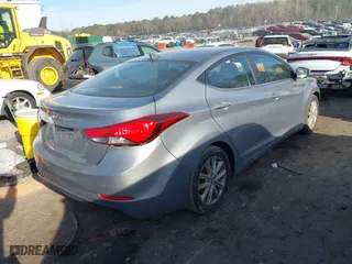 2015 Hyundai Elantra Limited with VIN KMHDH4AE5FU224681, listed as a IAAI auction lot 41817276 with 178,511 mi miles. Bid and sale history available at carsss.com. Image 4.