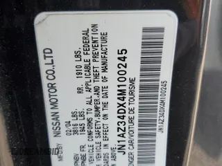 2004 Nissan 350Z Touring with VIN JN1AZ34DX4M100245, listed as a Copart auction lot 69959184 with 213,097 mi miles and Salvage Title. Bid and sale history available at carsss.com. Image 12.