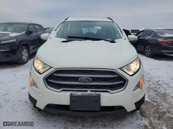 2019 Ford EcoSport SE with VIN MAJ3S2GE0KC299811, listed as a Copart auction lot 88561015 with 64,264 mi miles and Salvage Title. Bid and sale history available at carsss.com. Image 5.