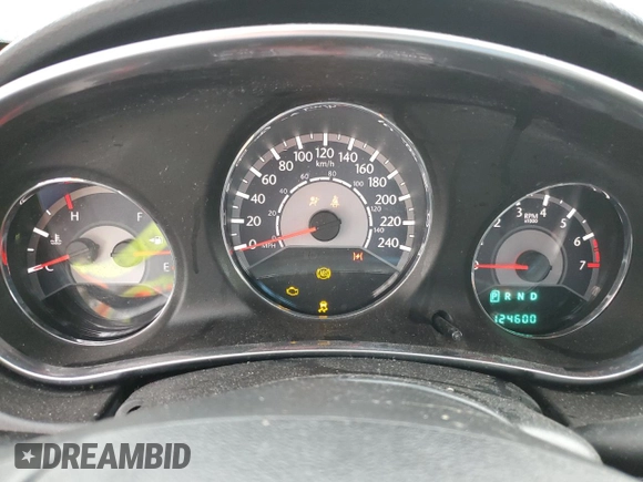2013 Chrysler 200 LX with VIN 1C3CCBAB8DN651115, listed as a Copart auction lot 46977655 with 124,600 mi miles and Salvage Title. Bid and sale history available at carsss.com. Image 9.