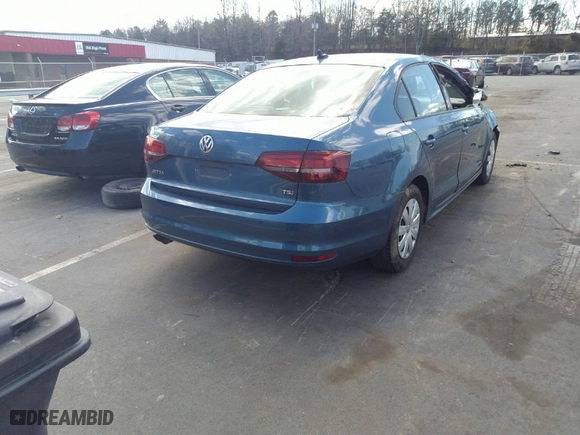 2016 Volkswagen Jetta Sedan 1.4T S with VIN 3VW267AJ4GM292201, listed as a IAAI auction lot 41897611 with NaN miles. Bid and sale history available at carsss.com. Image 4.