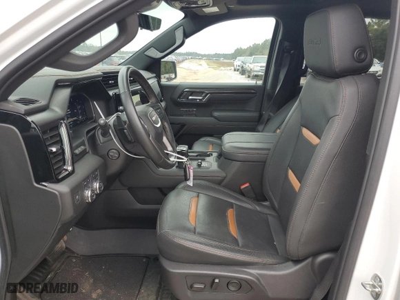 2024 GMC Sierra 1500 AT4 with VIN 1GTUUEE89RZ171162, listed as a Copart auction lot 45457235 with 23,425 mi miles and Salvage Title. Bid and sale history available at carsss.com. Image 7.