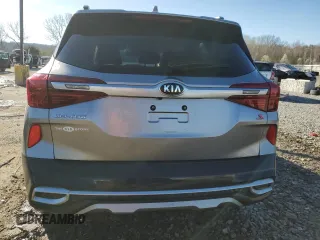 2021 Kia Seltos S with VIN KNDEU2AA7M7053823, listed as a Copart auction lot 49922315 with 51,701 mi miles and Salvage Title. Bid and sale history available at DreamBid. Image 6.