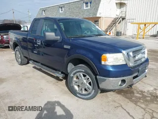 2007 Ford F-150 XLT with VIN 1FTPX14VX7FB18960, listed as a IAAI auction lot 41883749 with 173,716 mi miles. Bid and sale history available at carsss.com. Image 1.