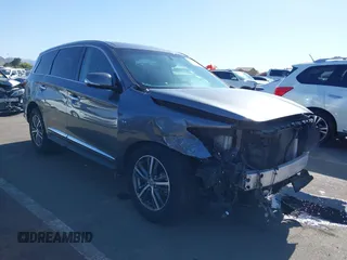 2018 Infiniti QX60 with VIN 5N1DL0MM0JC506333, listed as a IAAI auction lot 42135295 with 87,925 mi miles. Bid and sale history available at carsss.com. Image 1.