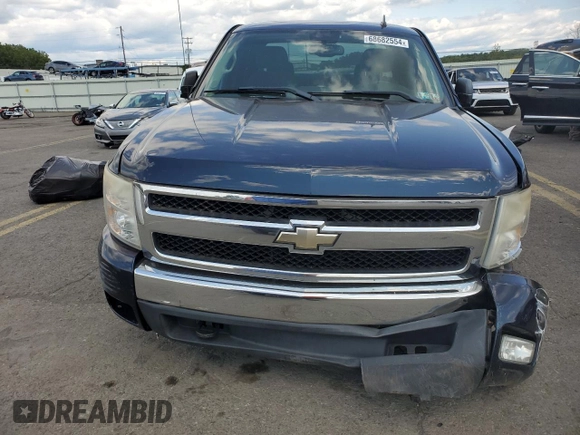 2007 Chevrolet Silverado 1500 LTZ with VIN 2GCEC19J971731507, listed as a Copart auction lot 68682554 with 0 mi miles and Salvage Title. Bid and sale history available at carsss.com. Image 5.