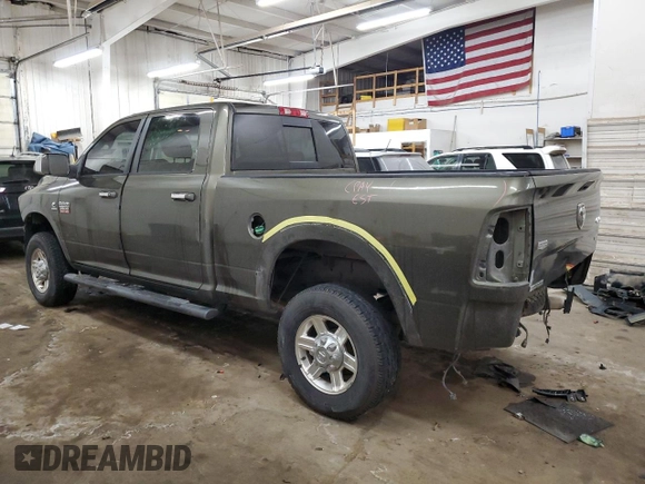 2012 Ram 2500 Laramie with VIN 3C6UD5FL9CG177416, listed as a Copart auction lot 81096624 with 106,376 mi miles and Salvage Title. Bid and sale history available at carsss.com. Image 2.