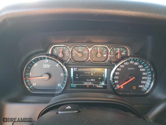 2020 Chevrolet Tahoe LT with VIN 1GNSKBKCXLR157872, listed as a Copart auction lot 79806594 with 129,729 mi miles and Salvage Title. Bid and sale history available at carsss.com. Image 9.