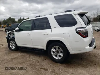2023 Toyota 4Runner SR5 with VIN JTEEU5JR7P5297006, listed as a Copart auction lot 53828885 with 34,777 mi miles and Salvage title. Bid and sale history available at DreamBid. Image 2.
