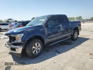 2018 Ford F-150 XL with VIN 1FTEW1EP4JKE23198, listed as a Copart auction lot 53679055 with 121,851 mi miles and Salvage title. Bid and sale history available at DreamBid. Image 1.
