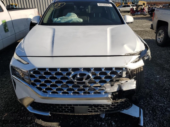 2022 Hyundai Santa Fe SEL with VIN 5NMS34AJ3NH460517, listed as a Copart auction lot 43155225 with 29,940 mi miles and Salvage Title. Bid and sale history available at carsss.com. Image 5.