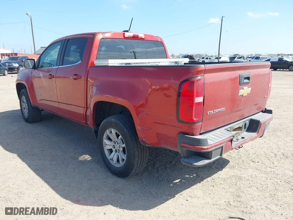 2015 Chevrolet Colorado 2WD LT with VIN 1GCGSBEA6F1227282, listed as a IAAI auction lot 41532212 with 206,289 mi miles. Bid and sale history available at carsss.com. Image 3.