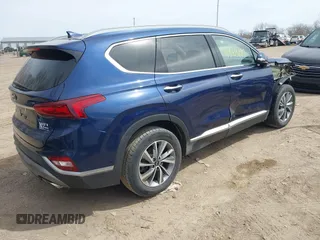 2020 Hyundai Santa Fe SEL with VIN 5NMS33AD5LH211881, listed as a IAAI auction lot 41863199 with 50,099 mi miles. Bid and sale history available at carsss.com. Image 4.