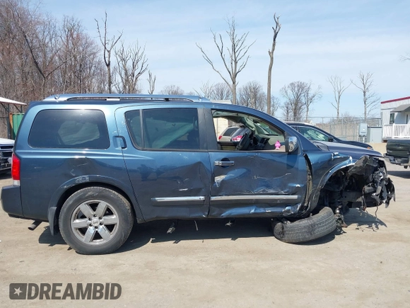 2014 Nissan Armada SV z VIN 5N1AA0NC3EN607990, wystawiony jako IAAI lot #41775889 z przebiegiem 146 422 mil mil oraz . Historia ofert i sprzedaży dostępna na DreamBid. Obrazek 12.