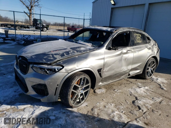 2020 BMW X4 M Competition z VIN 5YMUJ0C02LLU67361, wystawiony jako Copart lot #89073305 z przebiegiem Nie podano mil oraz Nie do naprawy • Non repairable. Historia ofert i sprzedaży dostępna na DreamBid. Obrazek 1.