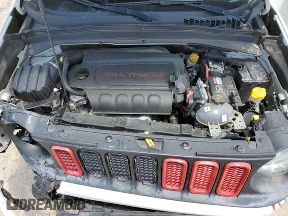 2017 Jeep Renegade Trailhawk z VIN ZACCJBCB6HPE48977, wystawiony jako Copart lot #58949085 z przebiegiem 113 549 mil mil oraz Szkoda całkowita • Salvage title. Historia ofert i sprzedaży dostępna na DreamBid. Obrazek 11.