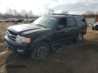 2017 Ford Expedition Max XLT with VIN 1FMJK1JT4HEA33395, listed as a Copart auction lot 52217065 with 151,267 mi miles and Salvage title. Bid and sale history available at DreamBid. Image 1.