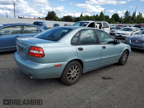 2003 Volvo S40 with VIN YV1VS295X3F949545, listed as a Copart auction lot 56421374 with 123,142 mi miles and Salvage Title. Bid and sale history available at carsss.com. Image 3.