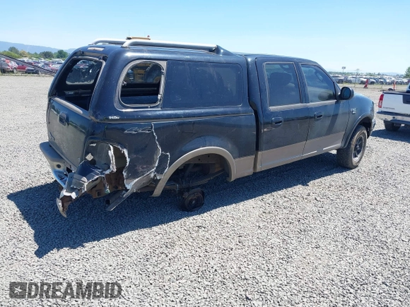 2003 Ford F-150 XLT with VIN 1FTRW08L43KC21629, listed as a IAAI auction lot 42359268 with 200,525 mi miles and . Bid and sale history available at DreamBid. Image 4.